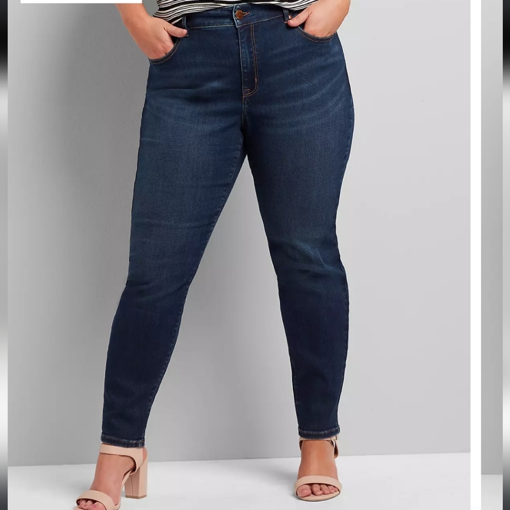 Lane Bryant Curvy Fit Highwaist Skinny Jean